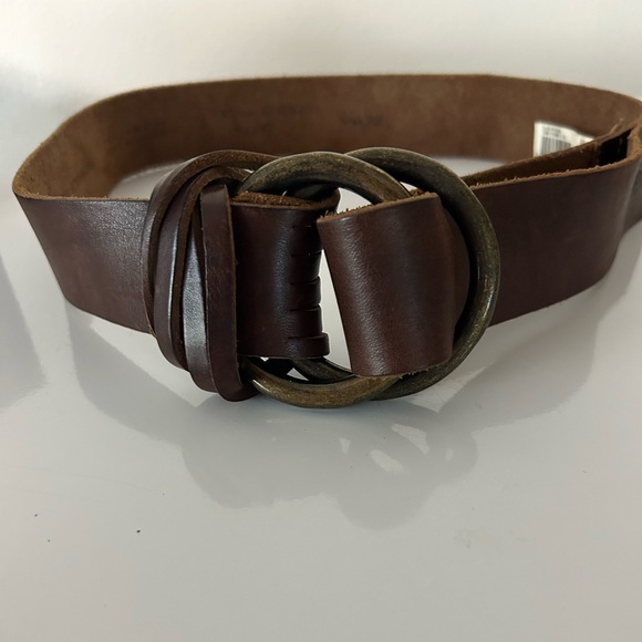 Hugo Boss Accessories - Rare Vintage Hugo Boss Leather Belt • Handmade Italy • Germany Label • Brown 26